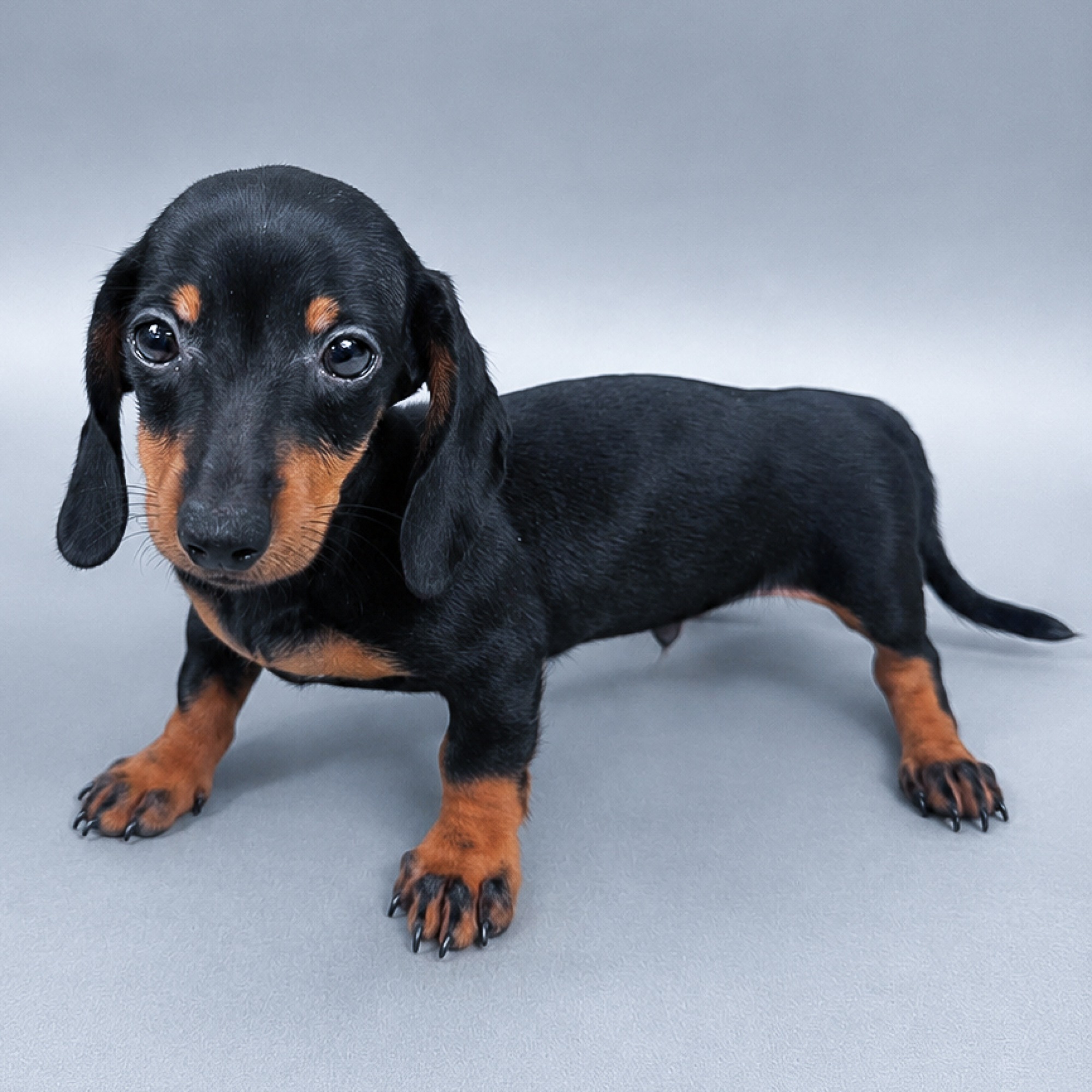 Ghost the Mini Dachshund puppy