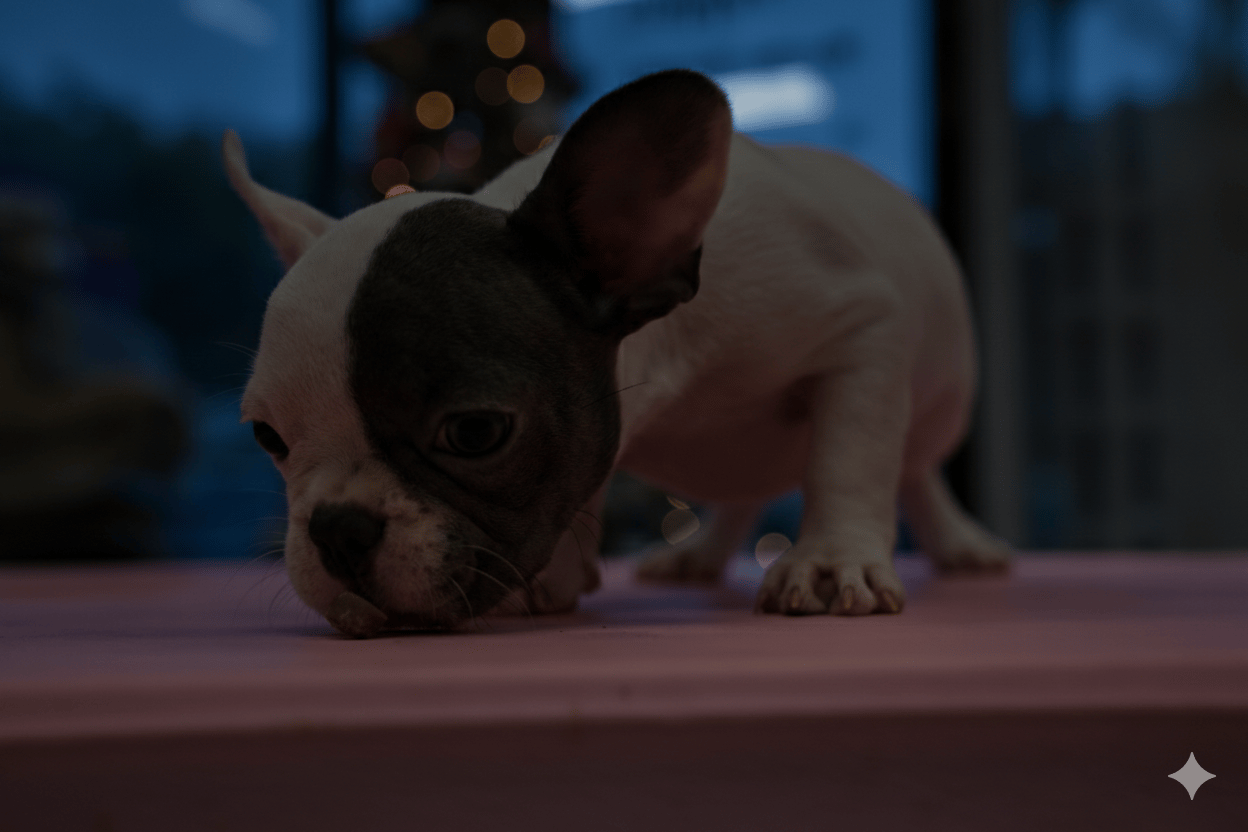 Adorable puppies background