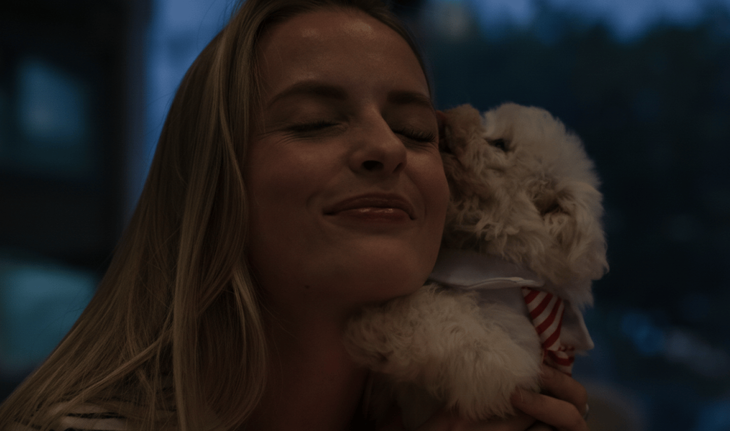 Adorable puppy background