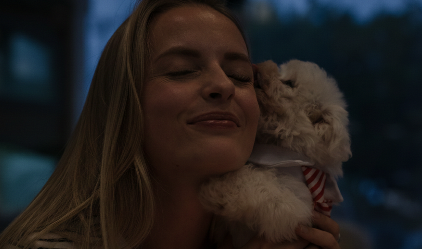 Adorable puppy background